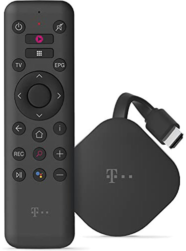 Telekom MagentaTV Stick schwarz 4K UHD HDMI Streaming Bluetooth Fernbedienung