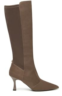 Nero Giardini I514482DE Stivali Donna in Pelle E Materiale Tecnico - Spago 39 EU