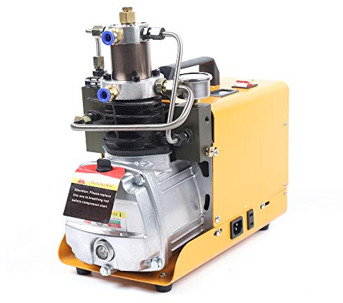 Pompe à air électrique haute pression PCP - Séparateur d'eau - Compresseur d'air gonflable - 30 MPa - 1800 W - Pour vérification haute pression, bouteilles, voitures