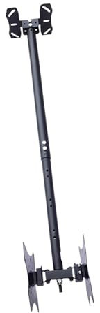 THEGA Montaje En Techos - Soporte De Montaje De TV De Techo De Doble Cara para Televisores De 22-43 Pulgadas, Capacidad para 2 Televisores Espalda con Espalda, VESA Máx. 200x200 Mm (Size : 4.5m)