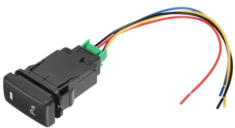 QUARKZMAN Halterung Für Parksensor-Schalter Für Toyota Alphard 14-20 1Pc | ABS, Schwarz, 5 Pin, 6x3.9x2.1cm, 19.5cm Kabel, Für Toyota Isis, Für Toyota Wish, Für Toyota Voxy, Für Toyota Noah