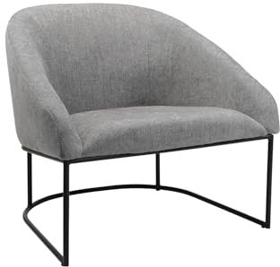 TOPSTAR Relaxsessel Cocktailsessel Smiley, bequemer Polstersessel mit Armlehnen grau, WVMA4000KIA