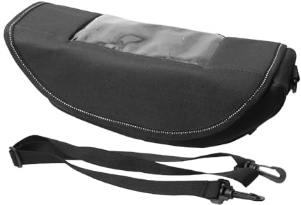 Sac de rangement imperméable pour guidon de moto avec pochette transparente pour BMW F750GS F850GS Honda Yamaha