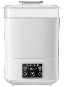 Baby Bottles Steriliser and Dryer,Large Size Bottle Steriliser and Dryer 2 in 1,Hold 8 Bottles and Pacifiers, Electric Steam Steriliser for All Baby Bottles, Breast Pump Parts, Teething Toys