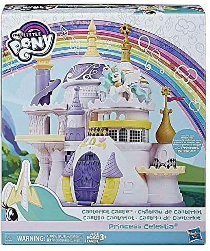 My Little Pony Canterlot Castle Playset with Princess Celestia with 3 Levels of Play