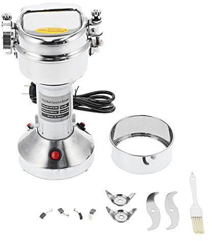 Macinacaffè Elettrico, Macinino da Caffè in Acciaio Inossidabile da 100 G Macinacaffè Elettrico per Piccoli Chicchi di Caffè