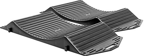 Leisurewize - Pack of 2 Portable Tyre Savers, Wheel Chock For 10” to 20” Tyres - Black (LWACC47)