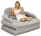 JEASONG Inflatable Chair Air Couch with Air Pump, Camping Air Mattress Blow Up Inflatable Sofa Bed with Backrest, Multi-Mode Use, Easy to Storage