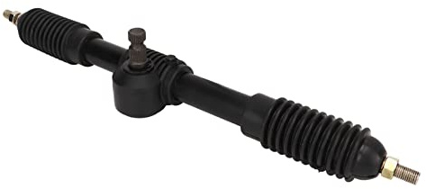 Styrväxelpinjong, Servostyrningsväxelstångsaxel 430 Mm 30T Stållegering Polerad för Go Karting ATV UTV Motorcykel