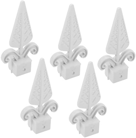 Didiseaon 10pcs Fence Finial Fence Topper for Decor and Lawn Decorations Finials for Gate Post