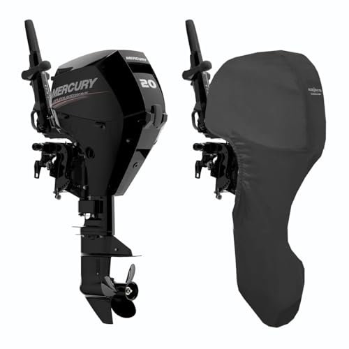 Oceansouth Außenbordmotor-Vollabdeckung für Mercury (333 CC 15 PS (4-Takt, 2 Zyl.) 15 Zoll)