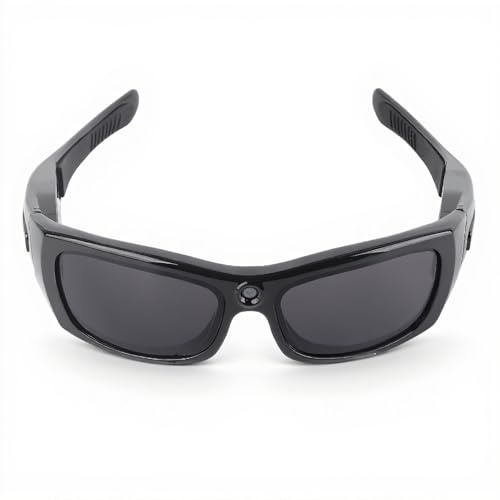 Tonysa Intelligente Sonnenbrille, Kamera-Headset-Brille, 1080p Polarisierte Linse, Freie Hände, mit Dem Computer Verbunden, OTG-Funktion, Zum Fahren, Reiten, Reisen
