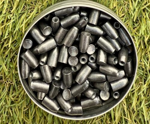 Balines Slug HP Heavy Calibre 5,51 mm (.217) de 2,33 g – Munición de Alta Precisión para Larga Distancia – Lata de 150 Unidades – Diseño Aerodinámico para Caza y Tiro Deportivo