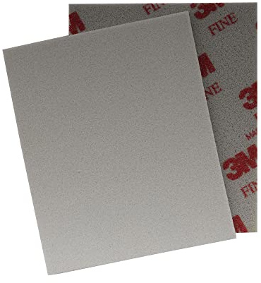 3M Softback Schleifschwamm Schleifpad 114x139mm Ultrafein P320-400 2 Stk.