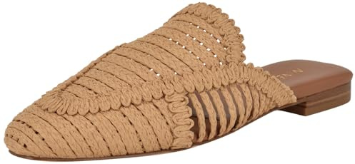 Nine West Women's Campton Mule, Light Natural 110, 9.5