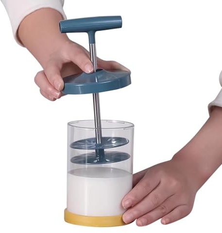 Gmokluytw Dispenser per Panna - Sifone Monta Panna in Acciaio Inox, Crema montata istantanea | Beccucci Decorativi Inclusi, Manico ergonomico, Facile da Pulire, Ideale per Dolci e Dessert