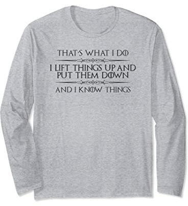 Weightlifter Shirt - Funny Weight Lifter Bodybuilding
