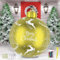Palla di Natale Gonfiabile Gigante 60cm - Decorazione LED Extra Grande per Esterno, Cortile - Illuminazione Natalizia