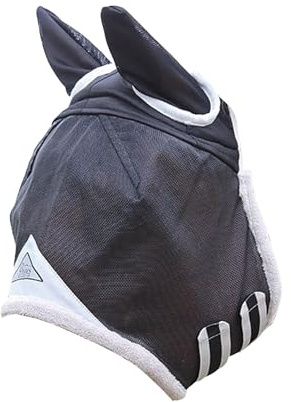 Flugmask med öron från Shires 6668., svart