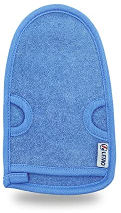 LETAO® Bambusfaser exfoliating gloves peelinghandschuh hamam handschuh für body scrub und Peeling