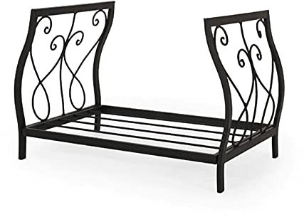 MYVVKIA Firewood Rack Fireplace Log Holder Fireplace Log Storage Box Heavy Duty Firewood Rack Indoor and Outdoor Holder Log Rack Hoop Log Rack,