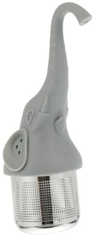 BEBEMOKO Tea Stainless Steel Elephant Shape Tea Infuser Lovely Filter for Straining Tool for Home Enjoyment