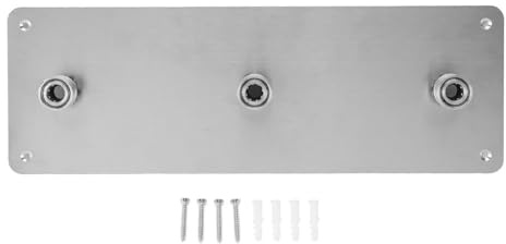 YolieraArt Supporto da parete per idropulitrice, organizer per cannoni in schiuma in acciaio inox, adatto per accessori a connessione rapida da 0,6 cm, per garage e officina