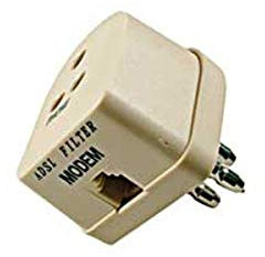 Filtro Adsl Tripolare Adattatore Presa Modulare Rj11 Alpha Elettronica 94-970
