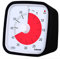 Minuteur Visuel avec étui de Protection, Yunbaoit Mis à Niveau Compte à Rebours de 60 Minutes pour Enfants et Adultes avec Rappel de Batterie Faible, Outil de Gestion du Temps Silencieux(Noir)