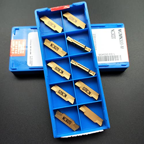 RANRAO MGMN300-M NC3020 3.0mm CNC Lathe Cutting Tool Grooving Carbide Insert,For MGEHR