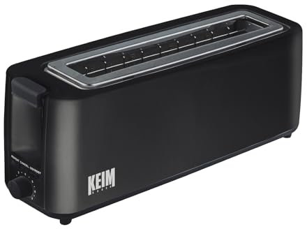 KEIM HOUSE - Tostadora De Pan Ranura Ancha - Tostadora Ranura Larga - Tostadoras Pan - Tostadores - Tostiarepas - Torradeira – Toaster - 7 NIVELES DE TOSTADO