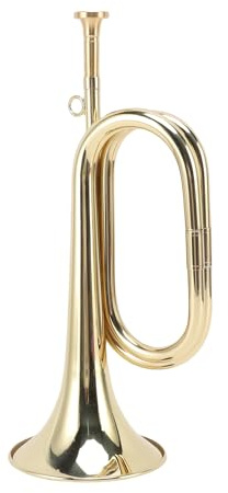 FAUOSWUK Set di Strumenti per Tromba in Ottone con Chiave in Sib Tromba Piatta in Si con Bocchino Staccabile in Tessuto per la Pulizia per Prestazioni