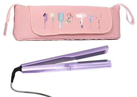 Duroecsain Trousse de Voyage pour Outils à Cheveux | Trousse Portable imperméable Divisible résistante à la Chaleur pour Fer à Lisser et Fer à friser | pour fers à Lisser et séchoir et Ciseaux