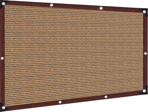 Rete Ombreggiante,Rete Ombreggiante Con Occhielli Tenda Parasole Frangivista Telo Parasole All'Aperto Per Giardino,Patio,Pergola,Cortile Telone Ombreggiante per Esterno