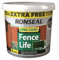 Ronseal RSLFLFG4LAV 4 Litre One Coat Fencelife Paint - Forest Green by Ronseal