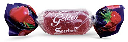 Sperlari - Caramelle Gran Gelees Assortite Ai Frutti Rossi All’Intenso Sapore Di Frutta: Ciliegia, Mora, Lampone E Fragolina Di Bosco, Sacchetto Di 1 Kg