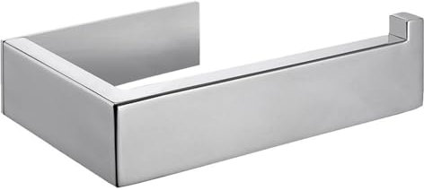 Celbon Toilettenpapierhalter Ohne Bohren, Selbstklebend Klopapierhalter Ohne Bohren, Edelstahl klorollenhalter 304 SUS Für Küche Und Badzimmer, Chrom