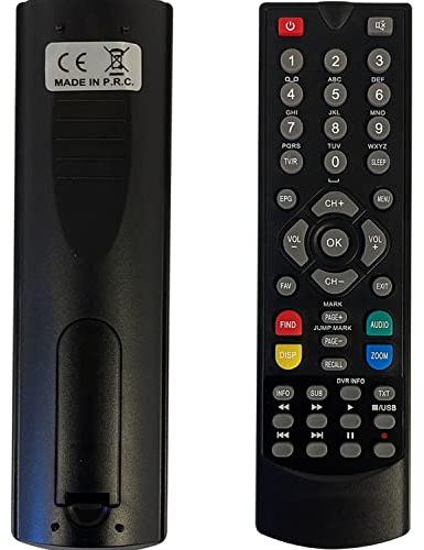 LEYF Fernbedienung kompatibel mit Geräten von Avanit Smart, Xoro, Opticum-Ersatz Fernsteuerung-Fernseher-Einfache Einstellung-Hohe Qualität