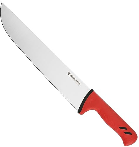 YOUSUNLONG Cuchillo de Carnicero Cuchillo de Chef - Cuchillo de Carnicero Ultimate 305mm - Acero al molibdeno alto contenido en carbono - Mango de Santoprene