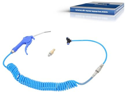 DT Spare Parts 9.61026 Druckluftpistole, mit Adapter, L: 3000 mm, 8 bar für LKW
