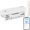 Silvergear® Thermal Printer A4 | Handy Thermodrucker | Mobiler Drucker für Unterwegs, Verbindung via WiFi, Bluetooth, App | Tragbarer Drucker No-Ink | Portable Printer | Für Android und iOS | Weiß