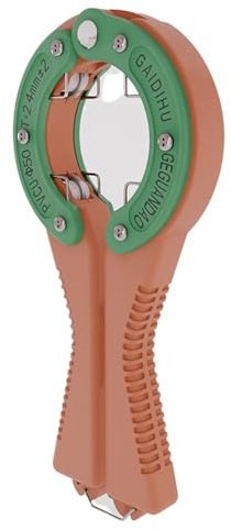 Rohrschneider, PVC-Abflussrohr-Schneidemesser, Eingebaute Rückprallkraft, Rohrschneidewerkzeug, Rohrschere(50mm)
