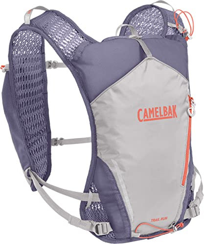 CamelBak Damen Trail Run Trinkweste, 963.9 g, Silber/Dusk