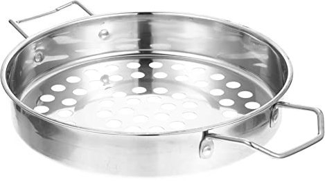 Alipis Colador De Acero Inoxidable Para Cocina Con Grandes Herramienta Práctica Para Hacer Camarones Fríos y Escurrir Alimentos Diseño Seguro y Pulido Para Uso Diario