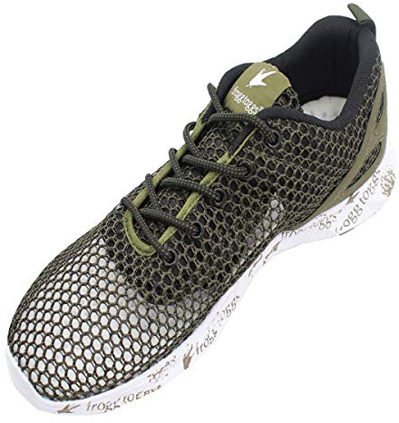 FROGG TOGGS Mens Skipper Water Draining Quick-dry Sport Shoe Sneaker, Mossy Green, 9 US