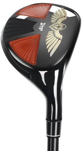 Bybomya G Series - Palos de golf híbridos para hombre, palos de golf híbridos de 3,4,5 PW con ejes de grafito y cubierta para la cabeza, híbrido de golf para hombres diestros, flexible regular,