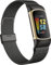 Faliogo Metal Strap Compatible with Fitbit Charge 6 Strap for Women Men, Adjustable Stainless Steel Mesh Loop Replacement band with Magnetic clasp for Fitbit Charge 6, Black