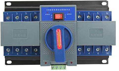 Tamaño Pequeño, Estructura Simple, Apariencia Hermosa, Fácil de Operar, Larga Vida útil, Interruptor de Transferencia Automática de Potencia Dual 63A 4P, Conversiones de