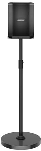New Upgrade Height Adjustable Speaker Stand for Bose S1 Pro / S1 Pro Plus / S1 Pro+, Extends 45 to 54, Holds up to 20LBS, Wireless Studio Monitors Heavy Duty Speakers Stands for Bose, with Screws