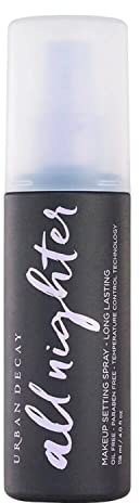 Urban Decay All Nighter Makeup Setting Spray, Long-Lasting Fixing Spray for Face, 118ml